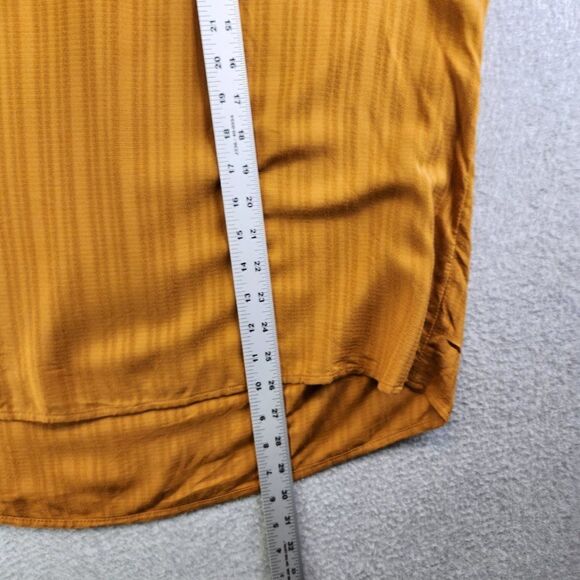 Knox Rose Peasant Top Womens XXL Rust Heritage Tie Ruffle Cuffs Rayon Boho Flowy - Picture 12 of 15